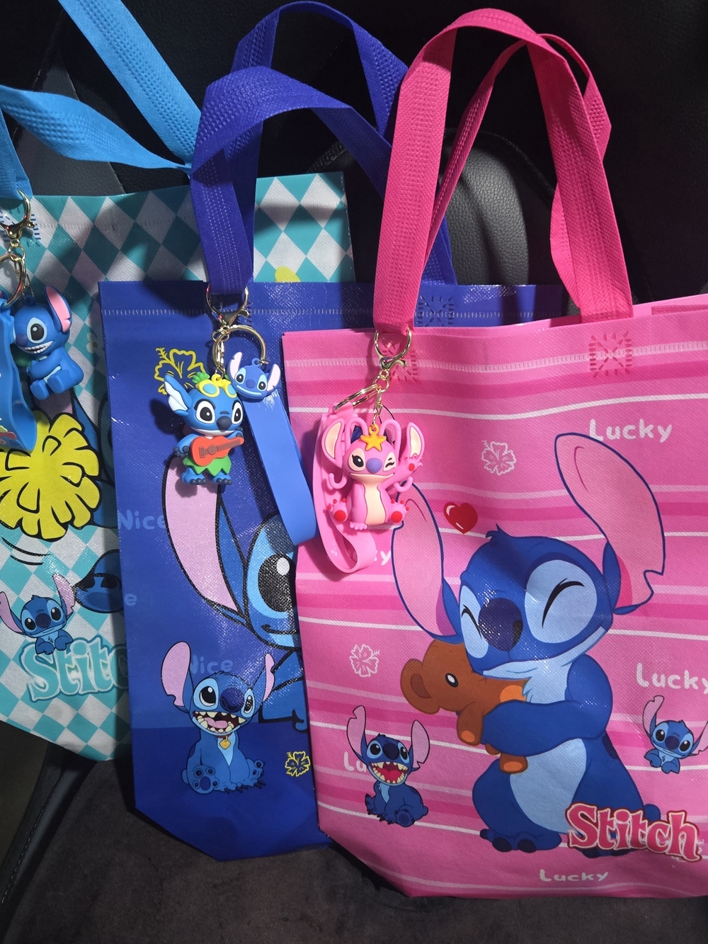 Lilo & Stitch Kids Tote Bag Bundles🎀NWT💙 Choose Your TOTE COLOR